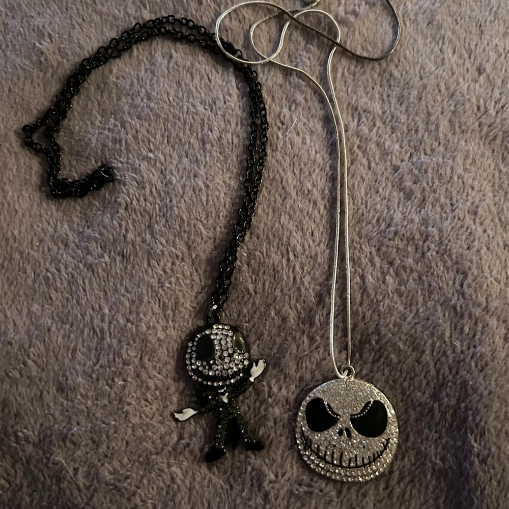 Jack Skellington Bling Necklaces